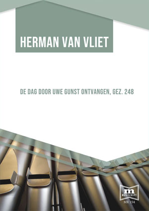 De dag door Uwe gunst ontvangen - Notenschrift