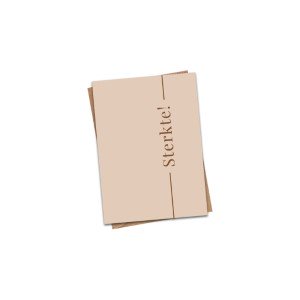 Sterkte! - minikaartje