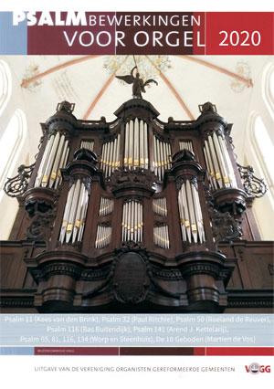Psalmbewerkingen voor orgel VOGG 2020 - Notenschrift